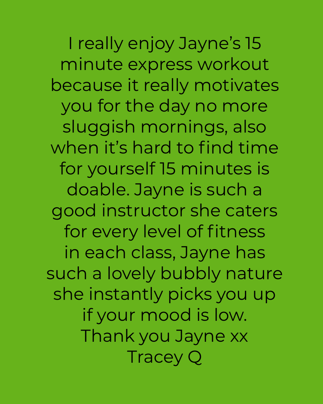 Jayne Wetton Fitness