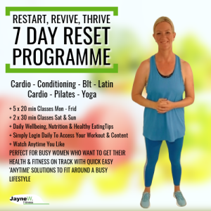 7 DAY RESTART, REVIVE, THRIVE RESET PROGRAMME